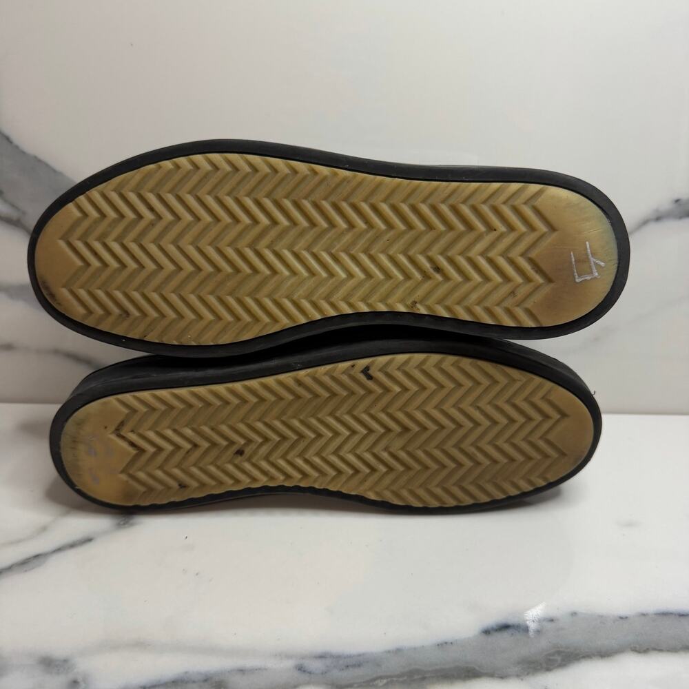 Rag & Bone Women's Black White Crosshatch Leather Colby Loafers Sz 7.5 Classic - Picture 7 of 7